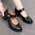 Soft leather soft bottom ladieswear shoes flatsabrasion resistantwaterproofbows work shoes wechat group purchase live broadcast one piece dropshipping