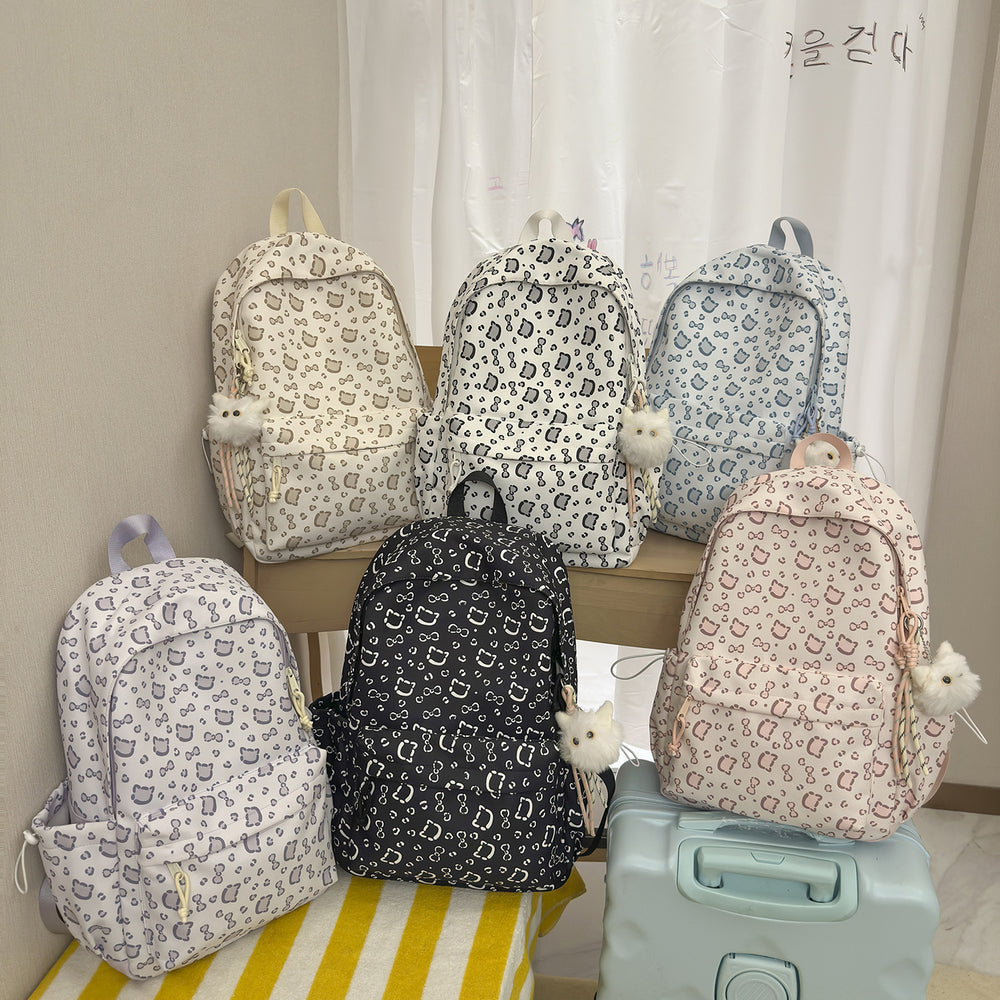 Large capacity backpack for women - perfect for middle school, high school, and college students. versatile, collegiate style, casual travel backpack