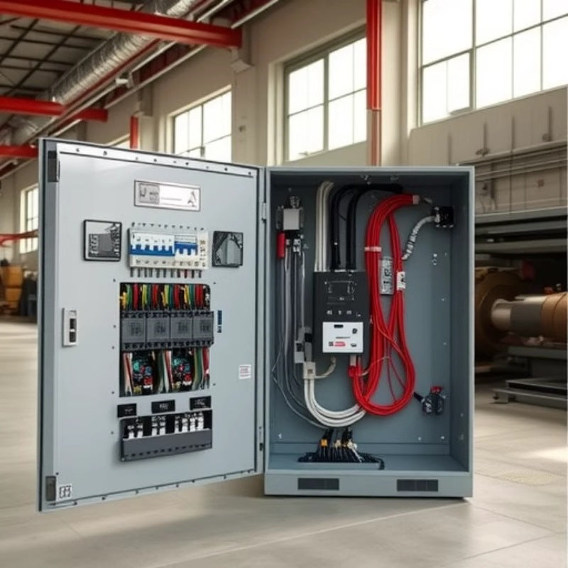 PLC automatic complete set of distribution cabinets Touch screen starter cabinet Water pump control box ABB constant pressure water supply control cabinet