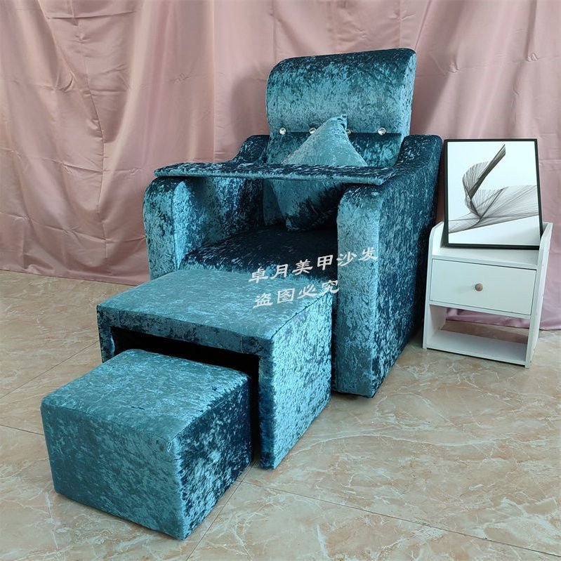 Manicure sofa chair, beautiful feet, beautiful feet sofa, foot bath, foot massage lounge chair, eyelash beauty salon, eyebrow tattoo and embroidery bed