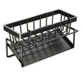 Kitchen drain rack sink dishes chopsticks storage rack pool thickened punch-free water filter basket multi-functional rag rack