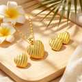 Middle eastern dubai jewelry set - square necklace, earrings, and ring - bridal jewelry three-piece set