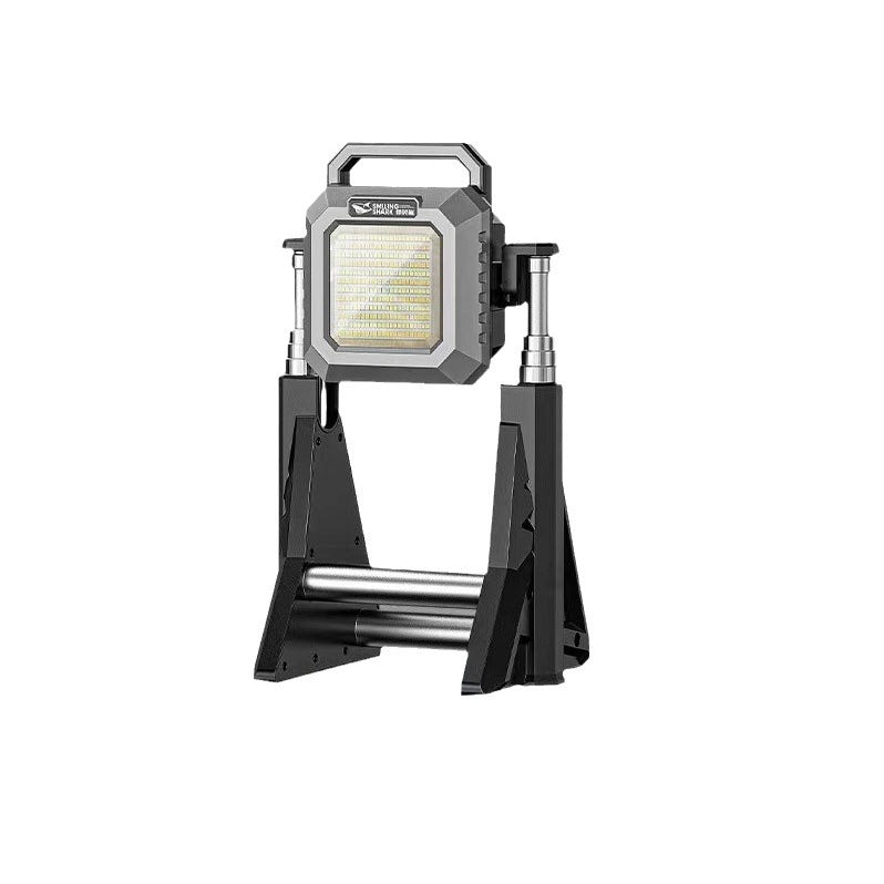 Cross-border LED floodlight outdoor lighting long battery life portable charging construction site floodlight projection light