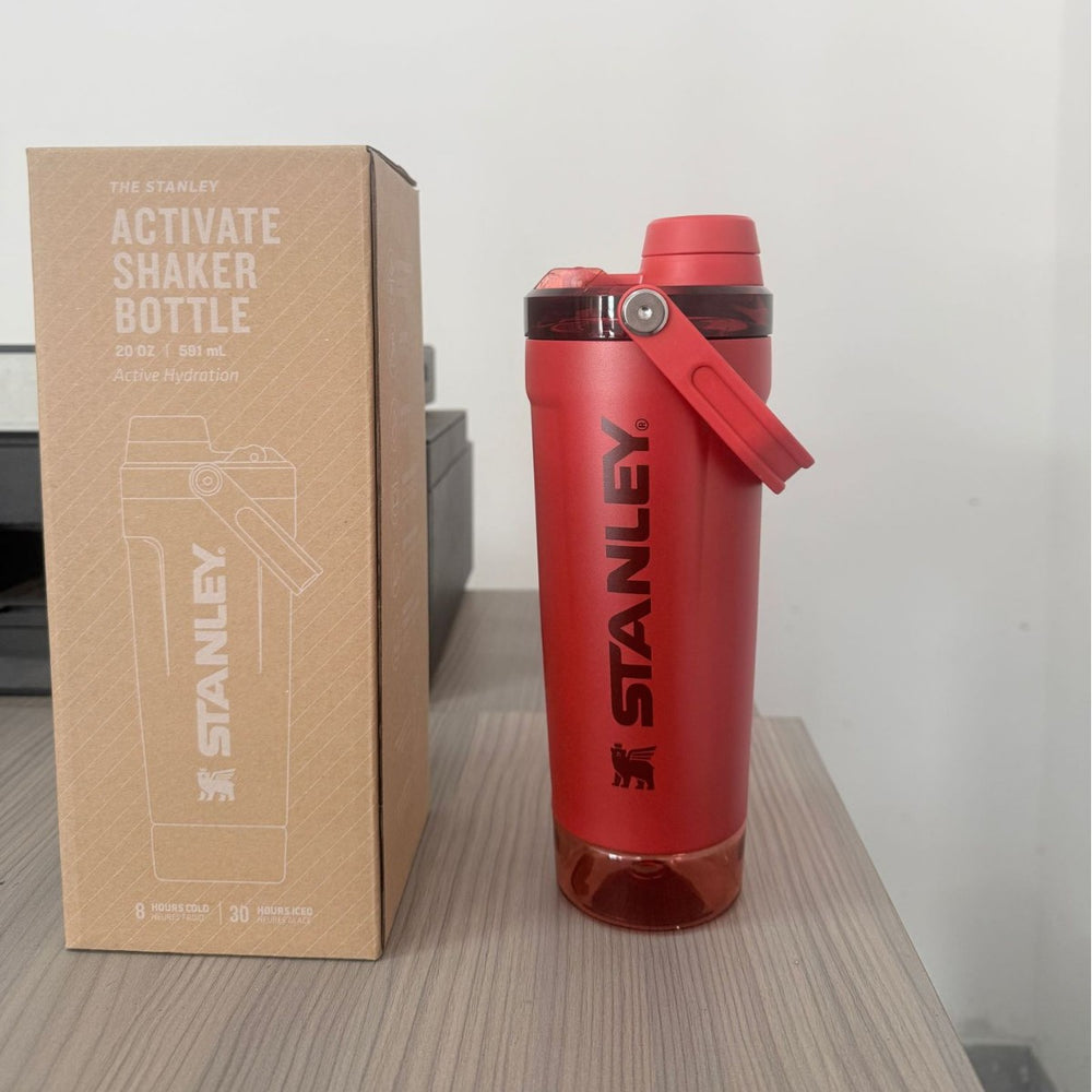 popular handle stainless steel thermos cup stanley sports fashion shaker cup large capacity car water cup