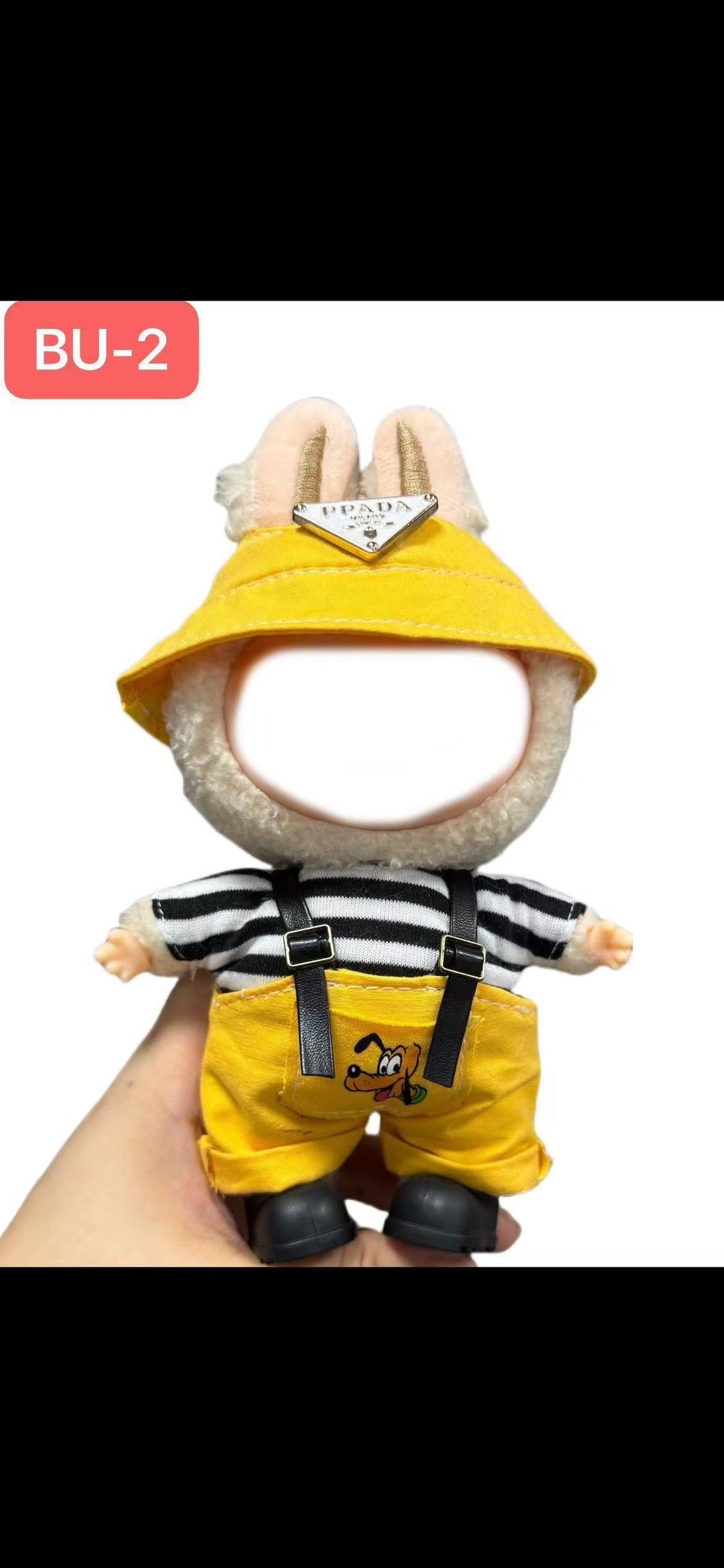 Only clothes for sale labubu doll clothes 17cm doll labubu sitting party generation 2 replacement clothes suit