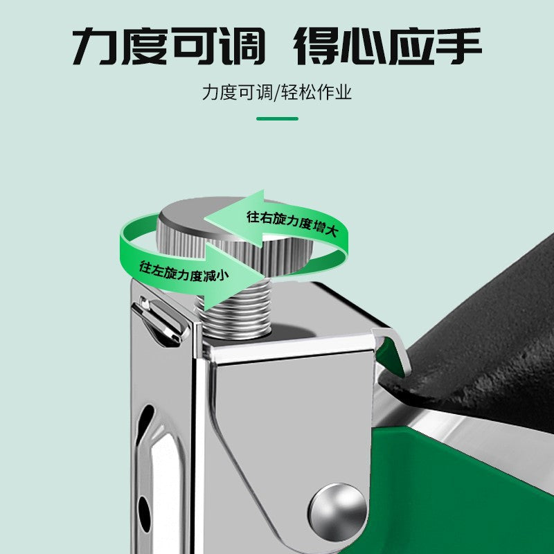 Manual air nail gun code nail gun steel nailer special wire trough artifact straight nail martin for home woodworking tools