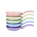 Customized frying pan, macaron color series, for homeinduction cooker neutralflats pan, ceramic cooking pot, non-stick pan, pancake
