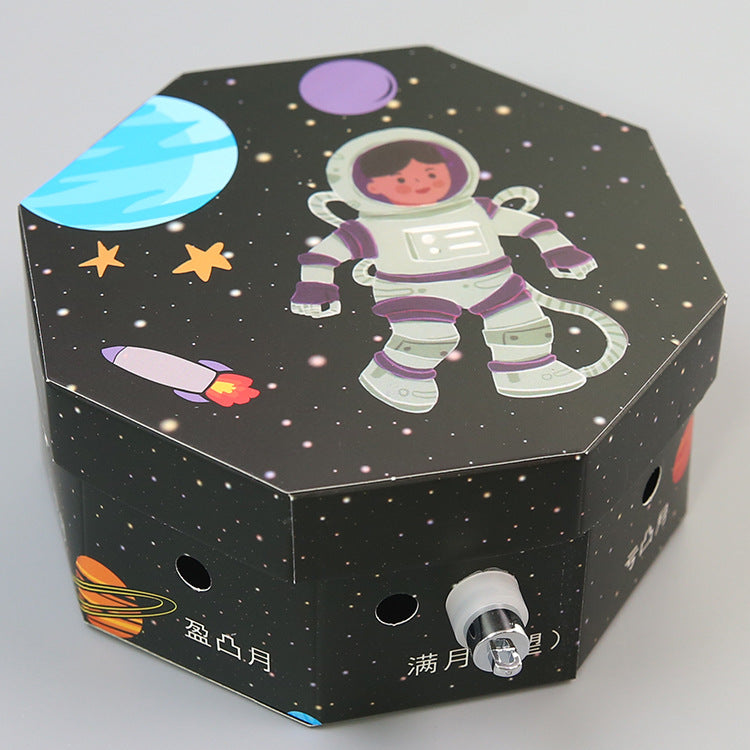 Moon phase cause DIY demonstrator technology small production steam teaching aids children's science experiments children's primary school students toys