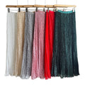 Fashionexport cross-border fashion high waistsweetlacepleated skirt long skirt a-line skirt slimming lookeasiest for matchwork clothing