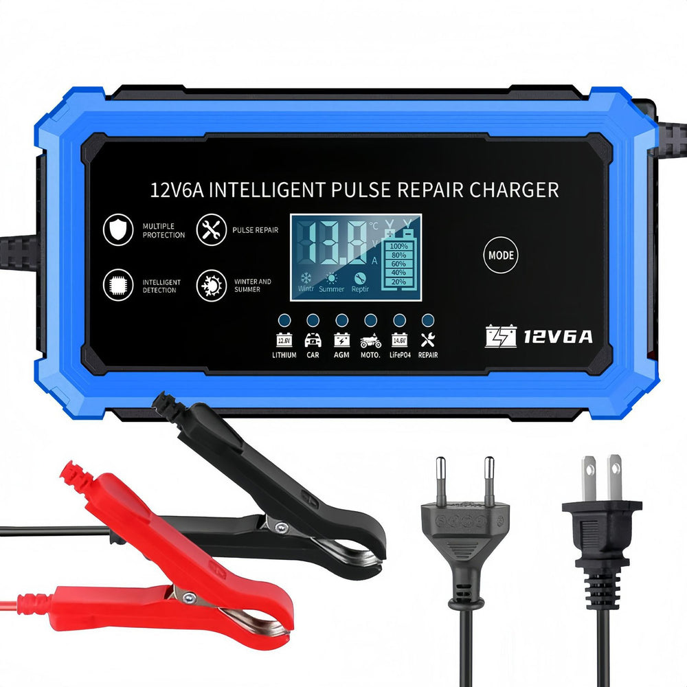 Car battery charger 12.6v 14.6v ternary lithium battery iron lithium charger 12v lead acid charger