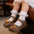 Floral princess shoes girls' slippers clogs kids' summer closed-toe non-slip soft sole family matching outdoor girls' sandals