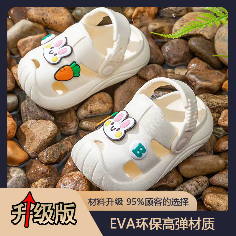 Boys and girls summer baby sandals infant kids clogs beach shoes