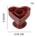 Old style heart shaped donut mold