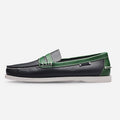 New arrival: men's casual leather boat shoes - slip-on, british style, versatile, low-cut, breathable driving shoes