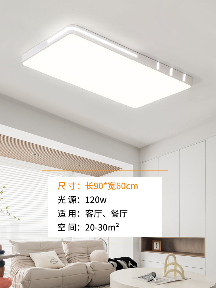 2025 new led eye protection living room light Zhongshan home improvement lighting modern simple bedroom advanced ceiling light