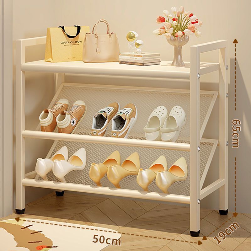 Ultra-slim multi-tier rotating shoe rack: the must-have storage solution for entryways and dorms. simple, modern design
