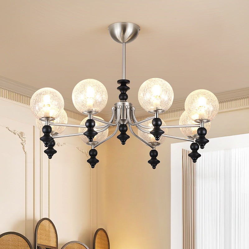 American living room chandelier modern medieval style designer hall main light 2025 new villa master bedroom lighting