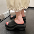 Eva thick-soled slippers for women, 2025 summer collection: stylish, versatile, and trending. popular one-strap sandals for women, anti-slip and odor-resistant