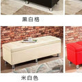 Shoe changing stool for home door storage storage stool fitting room rectangular bed end sofa bench can sit on small stool