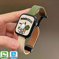 Huaqiangbei smartwatch for women - nfc, heart rate monitoring, bluetooth calling, magnetic leather strap, couple's sports band