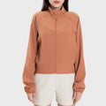 New outdoor breathable ice-silk upf50+ sun protection jacket for women - fashionable, moisture-wicking, loose-fit activewear (dss065)