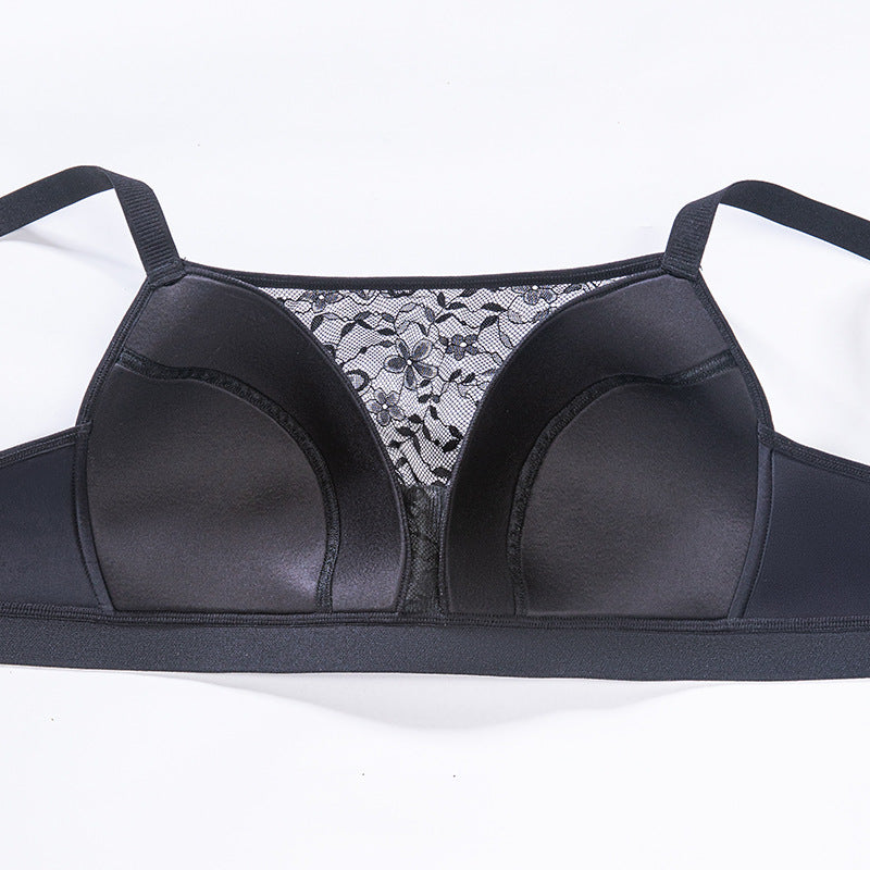 wholesale of plus-size european and american lace-trimmed comfortable women's plus-size lingerie, sexy push-up breathable bras for larger busts