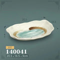 New gold inlaid with jade 140041