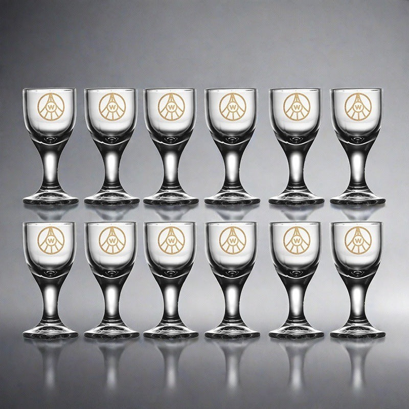 New chinoiserie gift box suit white wine glass wine set suit liquor glass glass wine jug small wine glass wine dispenser