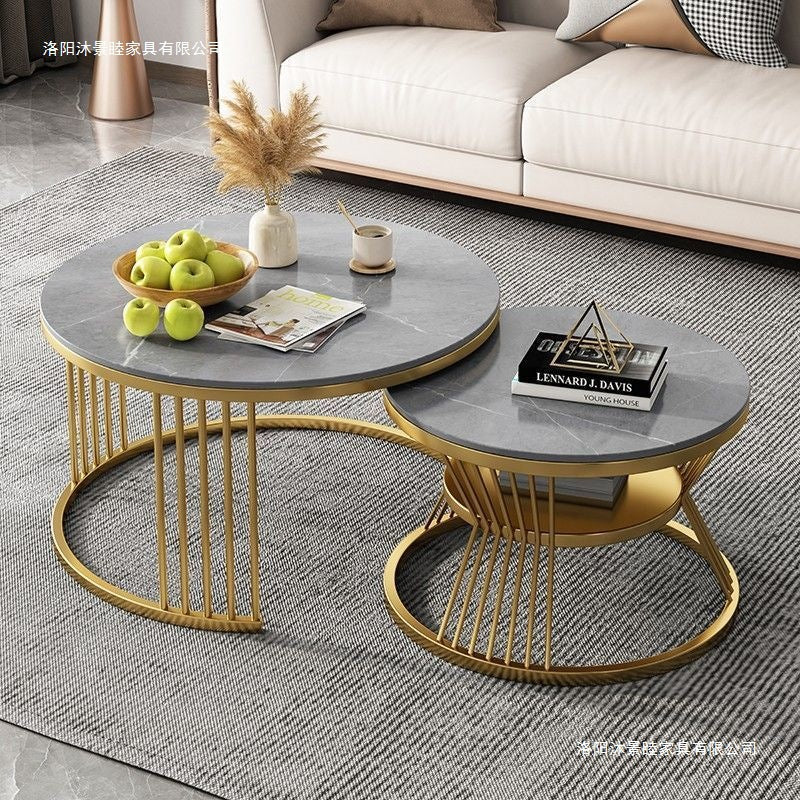 Popular coffee table living room small apartment accessible luxury modern casualfor home pandora mother-in-law rock slab small coffee table
