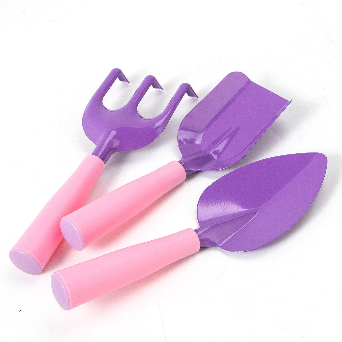 Children's gardening tools beach sand digging small shovel spade potted plant planting garden iron pull outdoor push snow shovel plastic