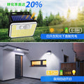 Solar outdoor lights for home, garden, and yard - waterproof wall sconces with motion sensor, ultra-bright doorway lighting