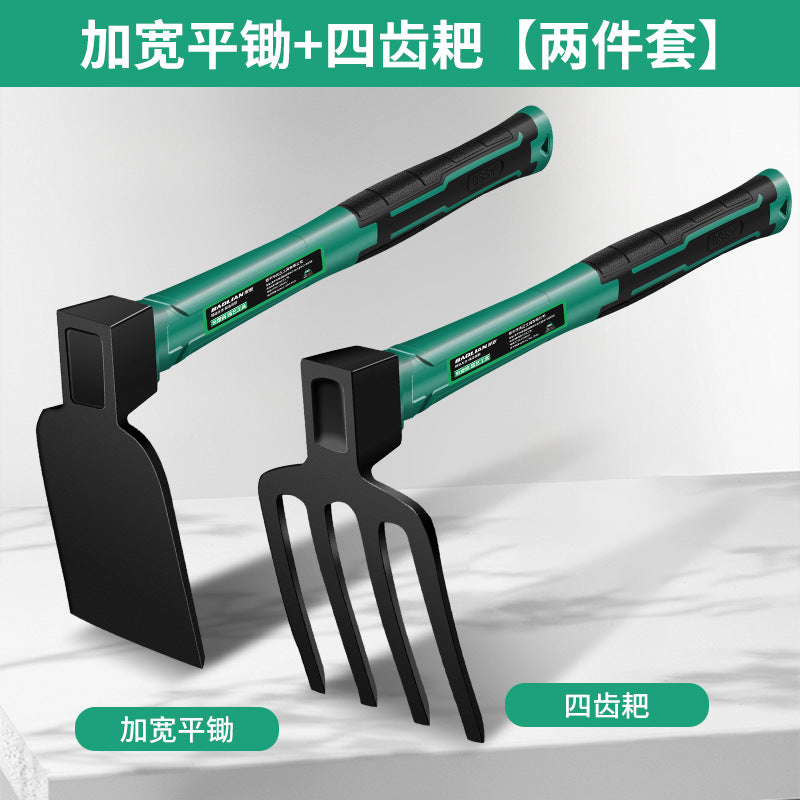 Small pickaxe multi-functional outdoor portable pickaxe, claw pickaxe, pickaxe, ax, hoe, special hoe for digging tree roots and digging grass
