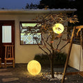 Moon lamp outdoor waterproof light villa light popular garden decoration light courtyard atmosphere light solar lawn light