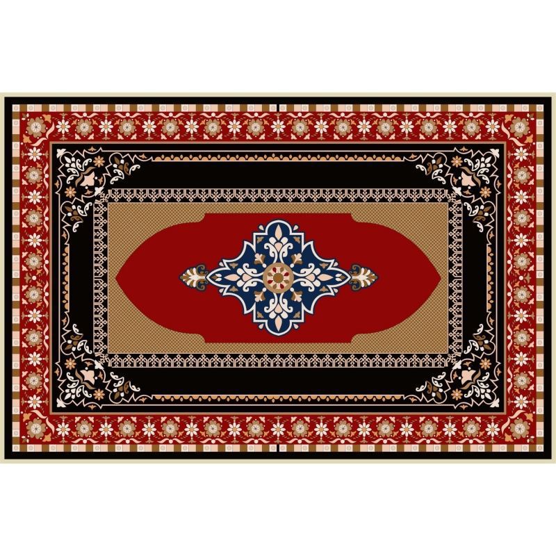 american retro persian rug, home decor ethnic style living room area rug, hotel & b&b full coverage carpet, export quality