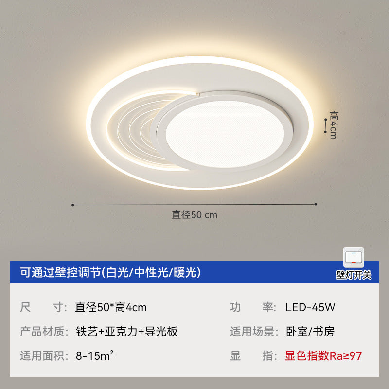Zhongshan Lighting Atmospheric Living Room Main Light 2025 New Ceiling Light Simple Modern Bedroom Light Whole House Lighting Package