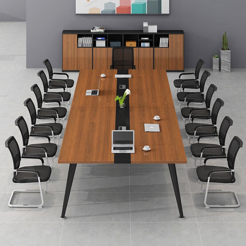 Saint-li conference table and chairs - long table, small meeting, training, office desk - minimalist modern design