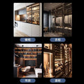 Solder-free embedded human body sensor linear light led wardrobe cabinet wine cabinet light bookcase sideboard home decoration light strip