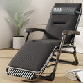 Nanjiren foldable bed nap for home lunch break portable office foldable recliner thickened bold balcony casual chair