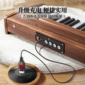 Wooden mini piano kids toy for boys and girls, 37-key electronic keyboard, early music education instrument, professional baby birthday gift