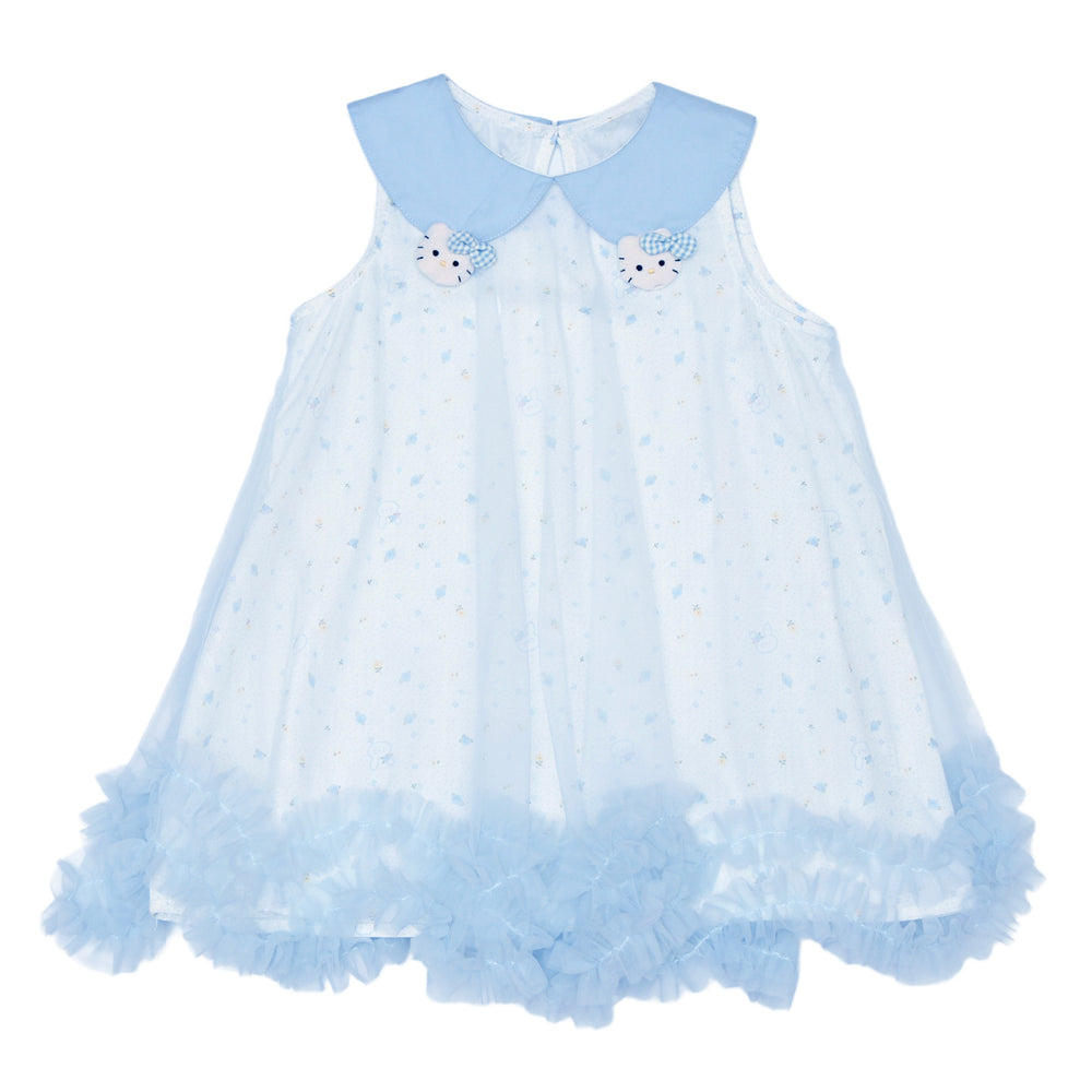 Girls' summer dress  new style chic baby girl mesh tank dress - super cute summer tank dress