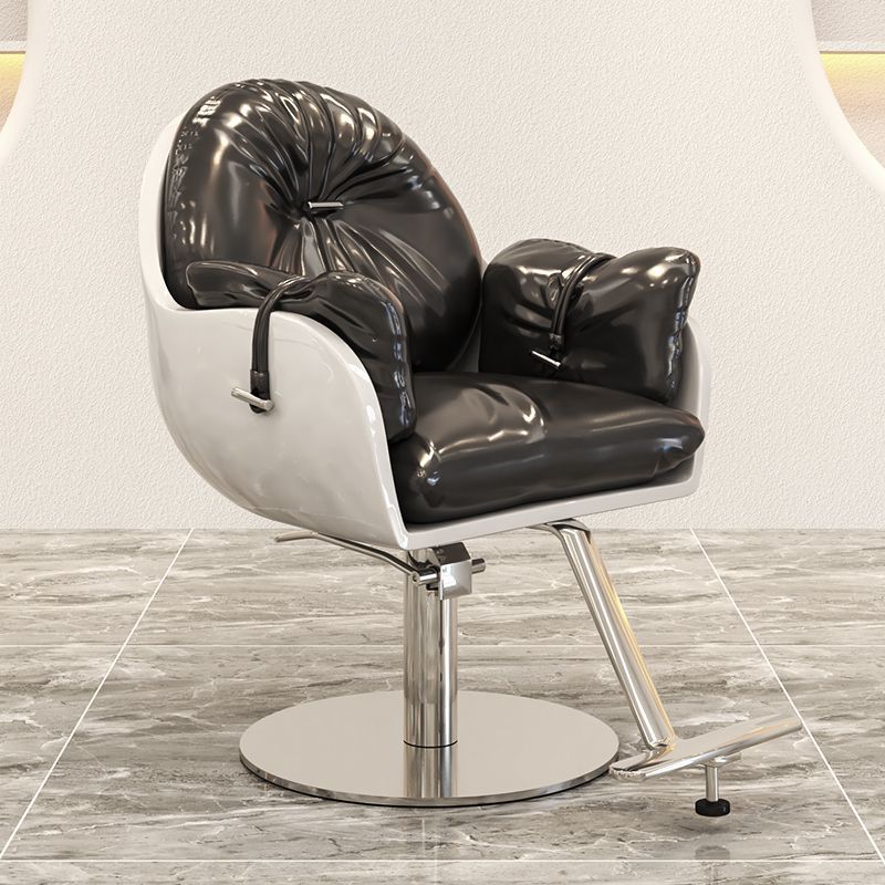 Hairdressing shop chair hairdressing chair internet celebrity hair salon special classy hairdressing shop seat hair cutting stool stainless steel hairdressing chair