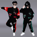 Boys' spring/autumn outfit: stylish  new arrival, handsome mid-to-large size children's hoodie two-piece tracksuit