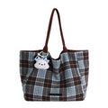 Korean style canvas tote bag - new autumn/winter collection - versatile student backpack/shoulder bag - double-sided casual design - large capacity
