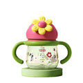 Baohui baby bottle tritan baby-resistant wide-diameter water cup baby learning cup sliding cover anti-choking gravity ball water cup