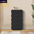 Creative cream style solid wood storage cabinet complete four-drawer chest of drawers living room bedroom for home wall-mounted drawer chest of drawers
