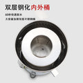 Lifeng ts20 food dehydrator stainless steel commercial kitchen vegetable meat mince drying machine food oil removal and drying machine