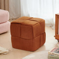 Sofa stool for home living room footrest bedroom casual low stool corduroy twist stool beige stool cross-border hot selling