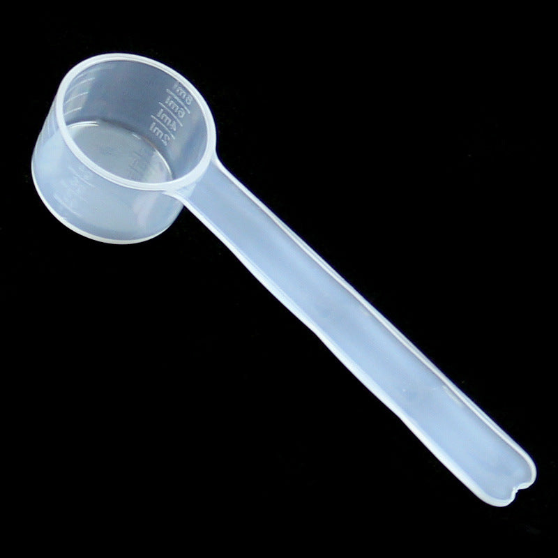 Plastic spoon facial mask powder spoon 8ml milliliter measuring spoon feed fertilizer pesticide laundry detergent powder measuring spoon filled with water 8 grams