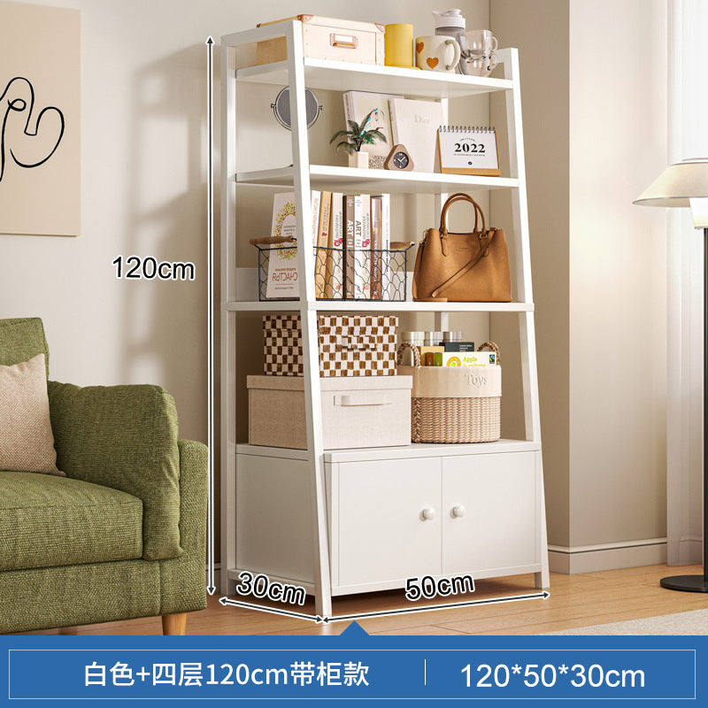Shelf Shelf Floor-to-ceiling Bedroom Multi-layer Storage Living Room Storage Display Shelf Office Super Load-bearing Iron Shelf