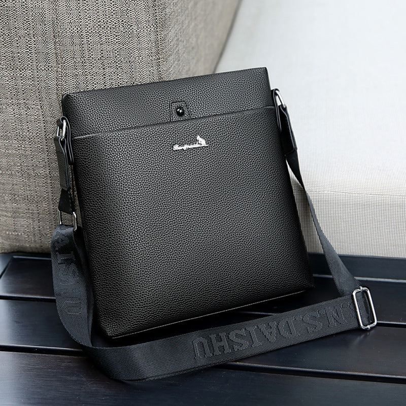 New Men's Fashion Waterproof Bag Oxford Cloth Large Capacity Shoulder Bag Casual Crossbody Casual Business Small Backpack